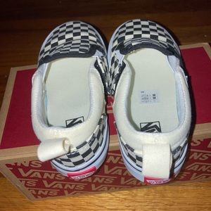 Kids Checkered Vans